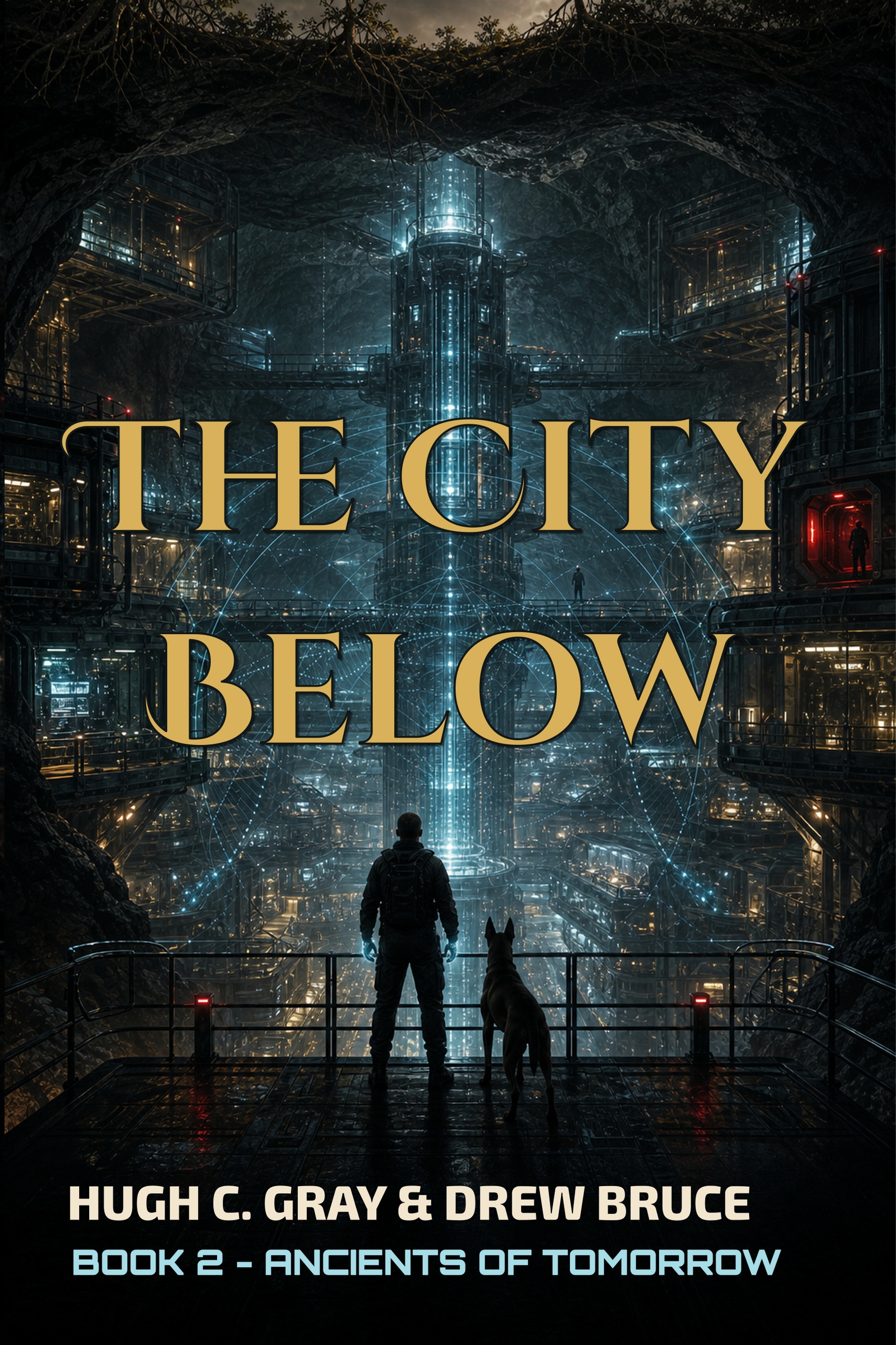 The City Below book cover — Ancients of Tomorrow Book 2